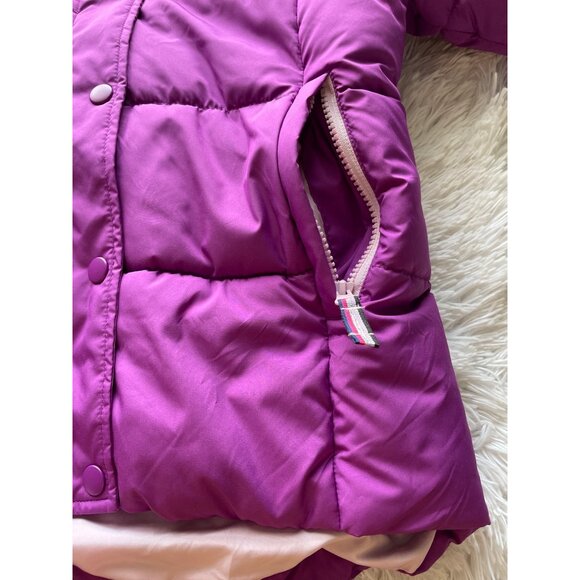 Girls Puffer Coat Hooded Size XL(12) - Picture 7 of 7